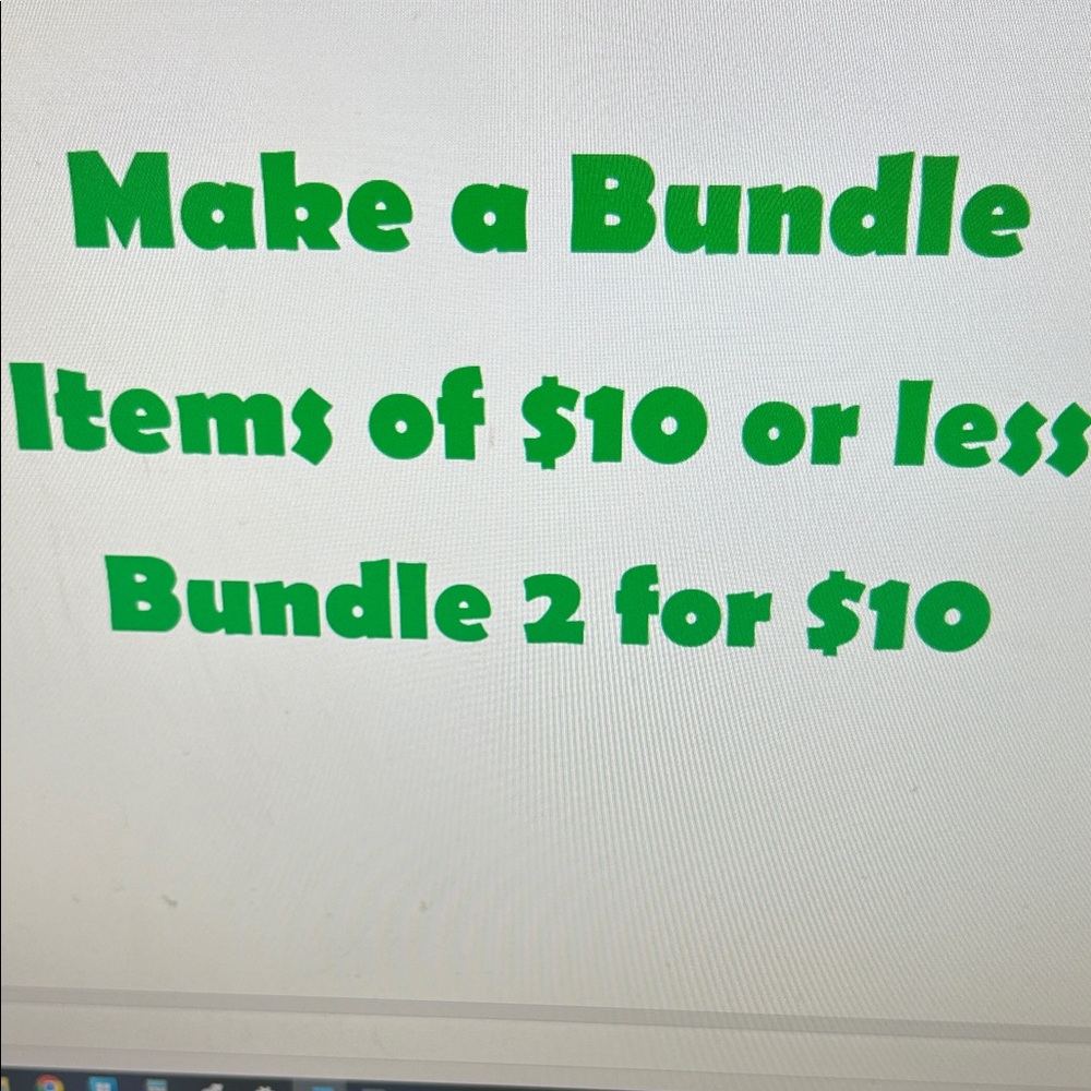Bundle Offer Sign
